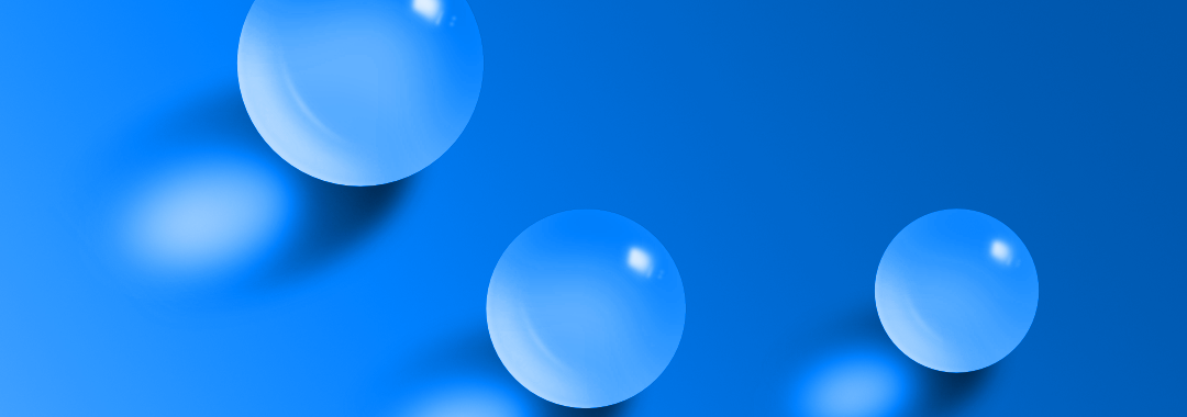 Glaskugeln - Glass spheres - Affinity Designer