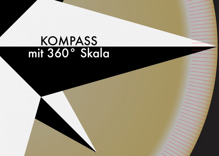 AD Kompass mit 360° Teilung DE