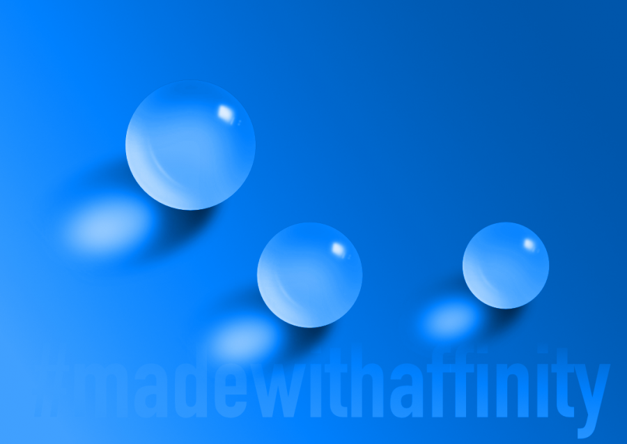 Affinity Designer - Glaskugeln | Glass spheres