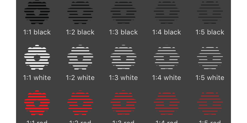Affinity Designer Schraffuren | Hatchings