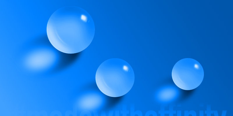 Affinity Designer - Glaskugeln | Glass spheres
