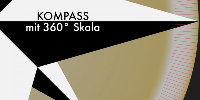 AD Kompass mit 360° Teilung DE